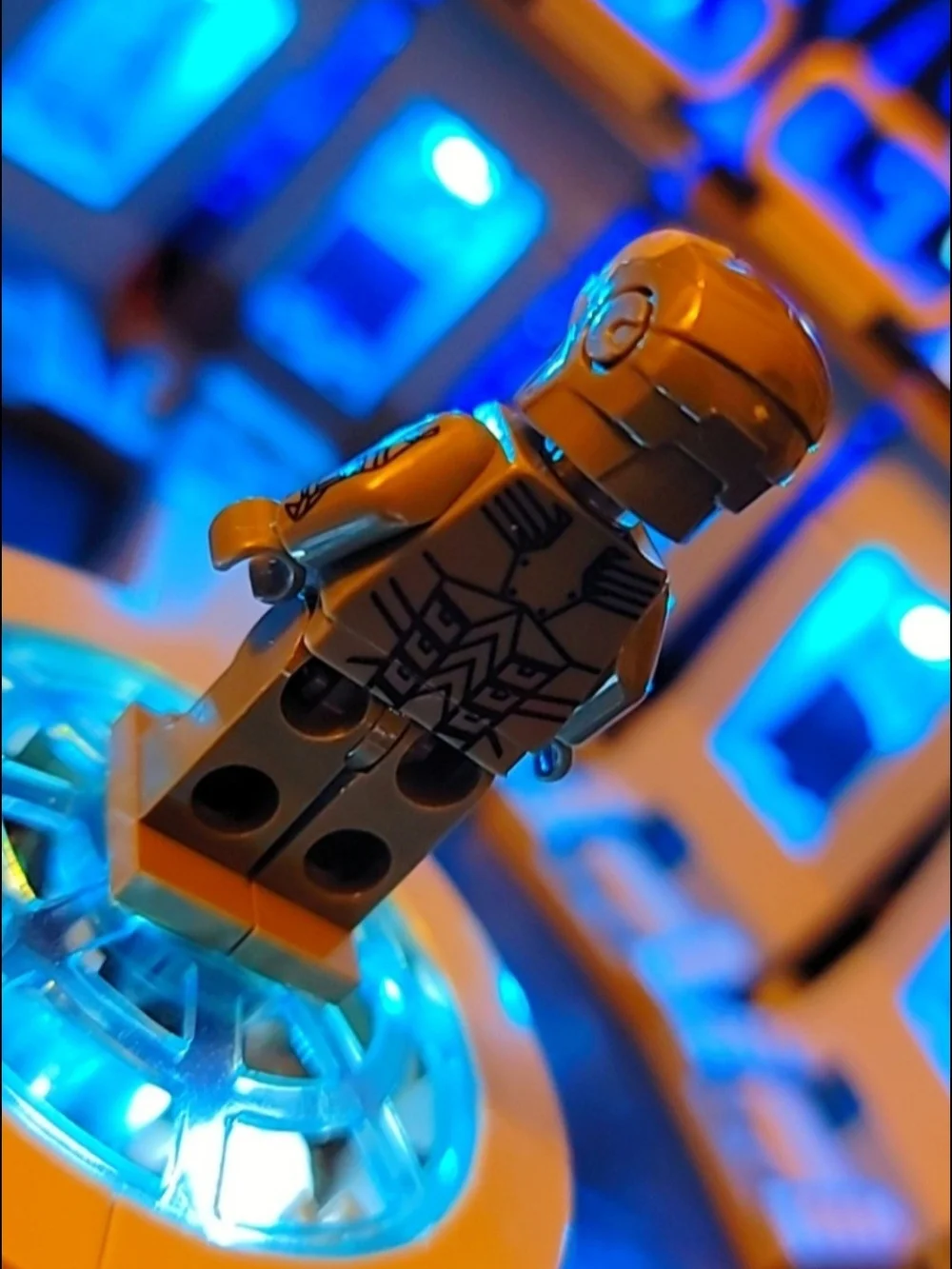 Ironman Minifigure Lego Compatible